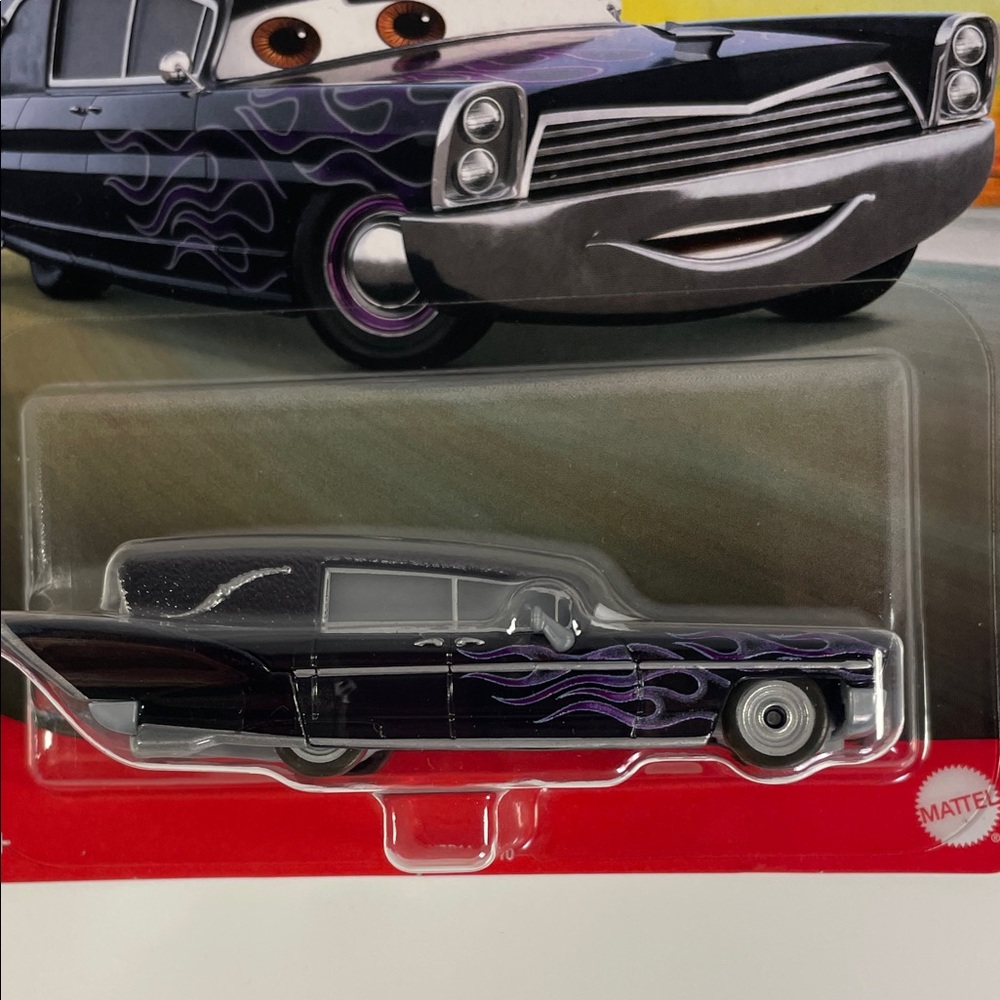 Disney/Pixar Cars Metal Hot Rod Steve Hearsell Toy Car - Black - Picture 4 of 5